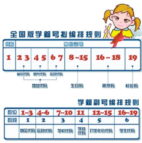 学籍号编排规则