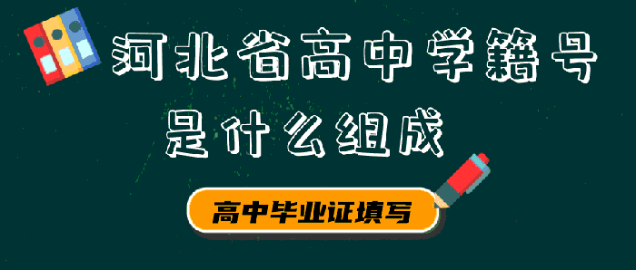 河北省高中学籍号是什么组成